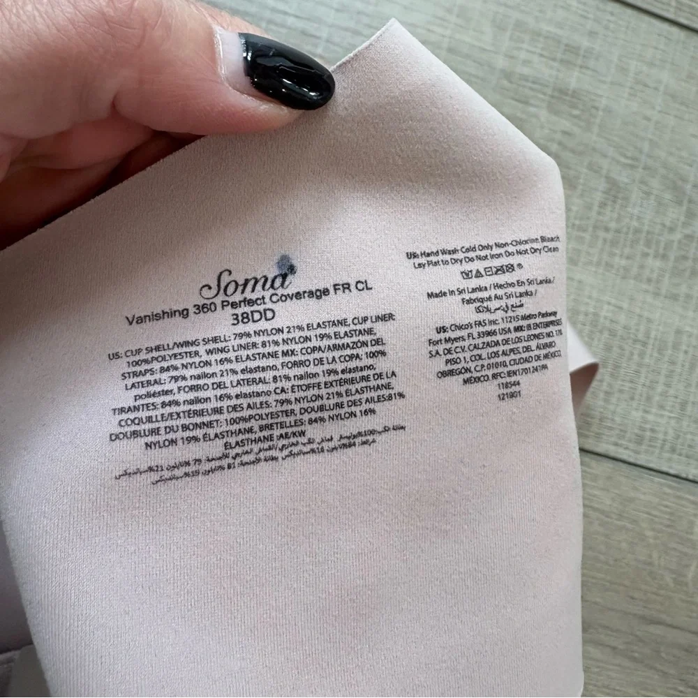 Soma Blush Vanishing 360 Perfect Coverage Seamless Bra - Picture 5 of 5